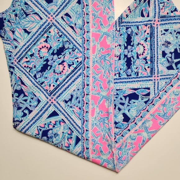 NWT Lilly Pulitzer Bal Harbour Zanzibar Mid-Rise Flowy Palazzo Pant Size XS - Picture 6 of 10